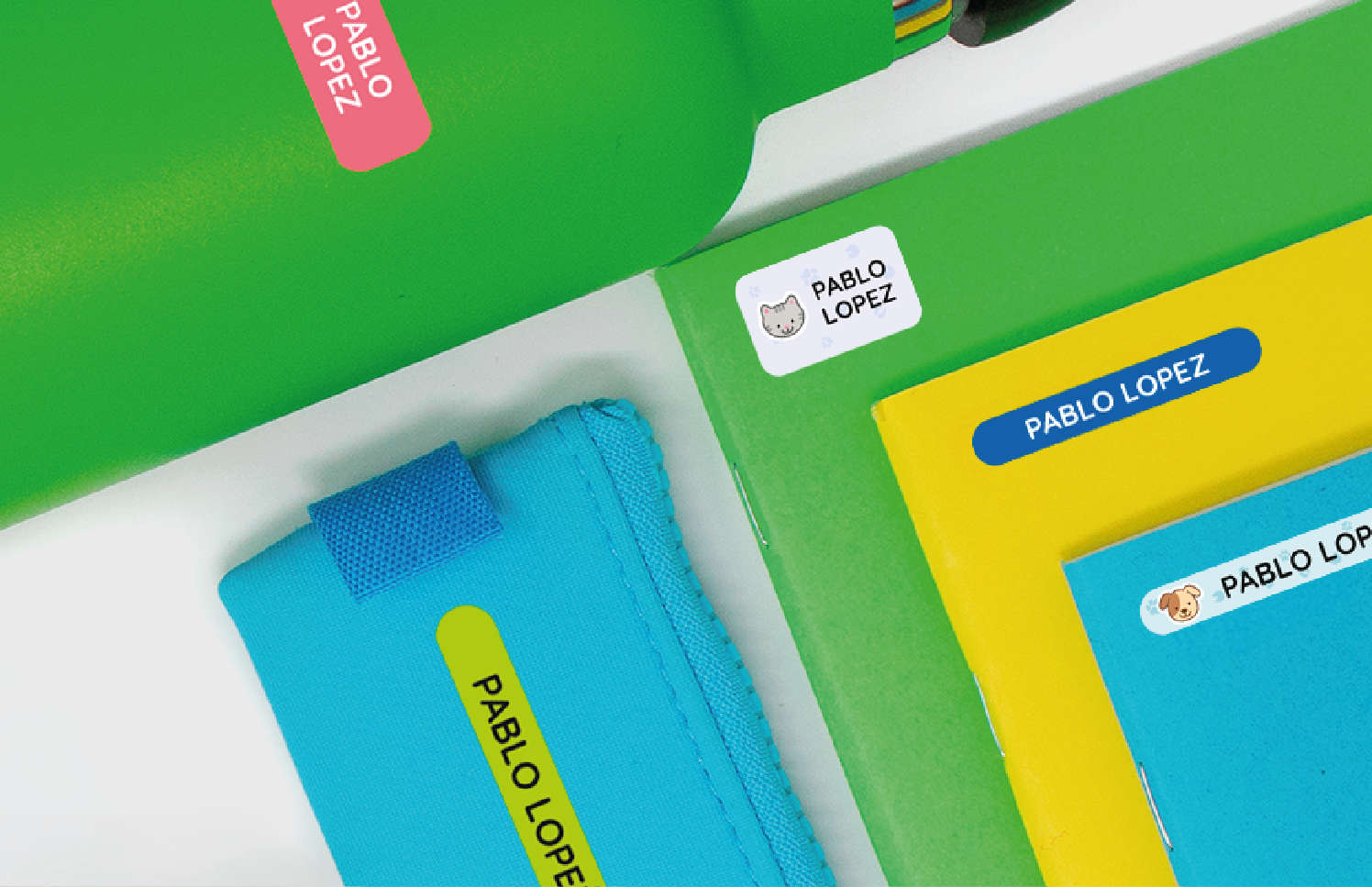 Etiquetas Marca Objetos